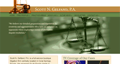 Desktop Screenshot of gelfandpa.com